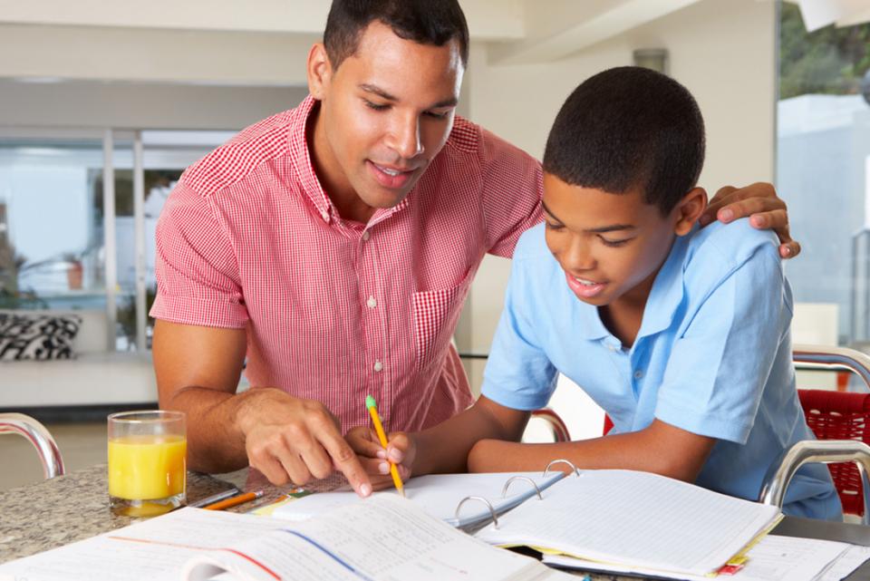 Kids getting help with their homework can bring a family closer or cause family conflict.